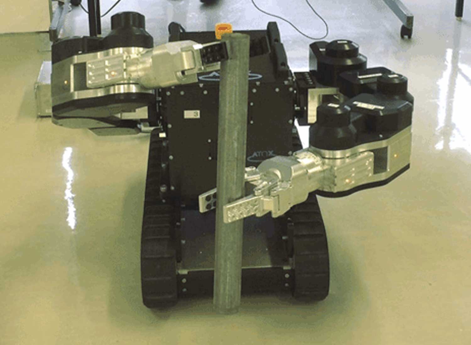 Demo of dual arm work robot