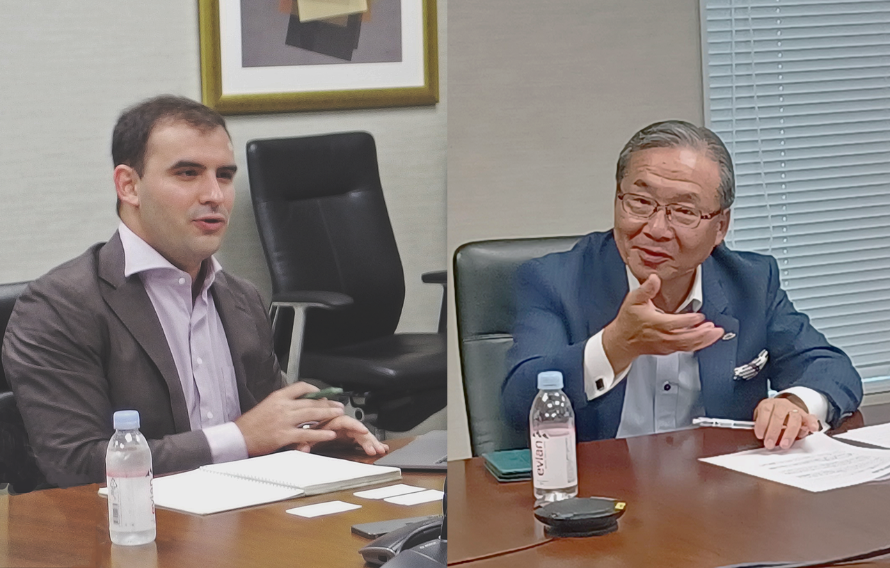 Photos of interviews