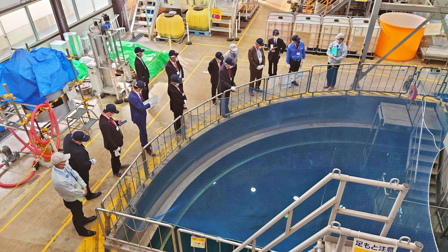 作業用双腕ロボットのデモ